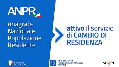 CAMBIO DI RESIDENZA ONLINE DAL PORTALE ANPR