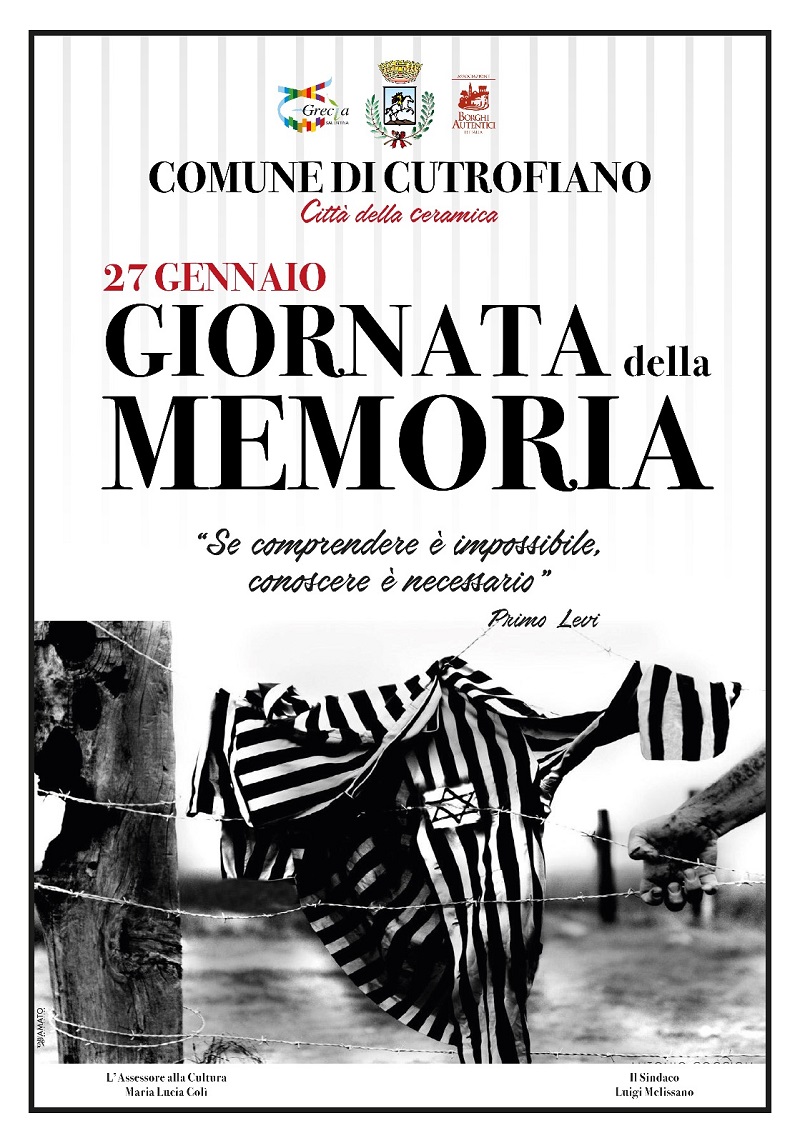 27 GENNAIO 2022 - GIORNATA DELLA MEMORIA