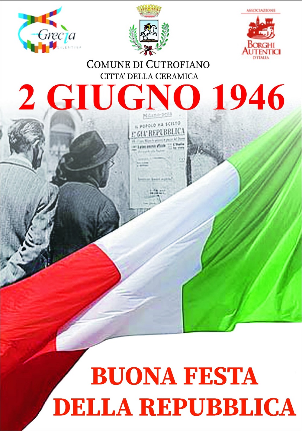 2 GIUGNO 2020 - FESTA DELLA REPUBBLICA