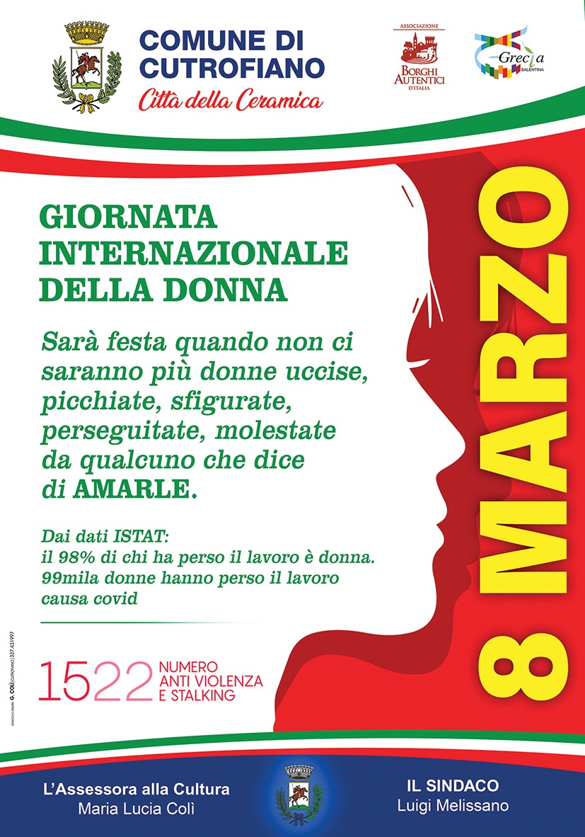 GIORNATA INTERNAZIONALE DELLA DONNA